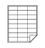 Picture of Unitac A4 Labels 64 x 33.9mm 24up