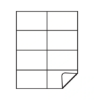 Picture of Unitac A4 Labels 75 x 105mm 8up