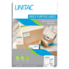 Picture of Unitac A4 Labels 199.6 x 298mm 2up