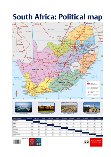 Picture of South Africa: Political map