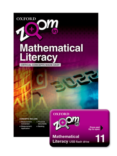 Picture of Zoom in Mathematical Literacy Grade 11 (USB & Prac