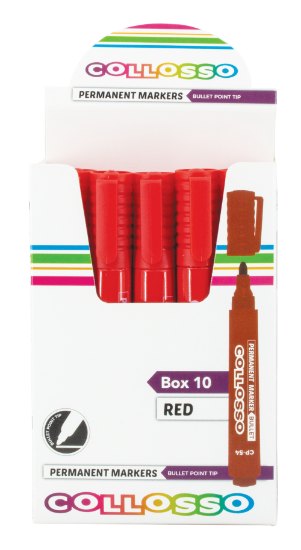 Picture of Collosso Permanent Marker Bullet Point Red Box-10