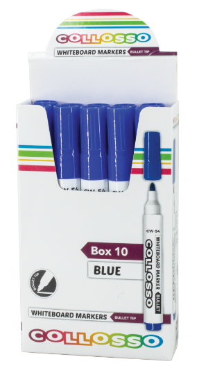 Picture of Collosso Whiteboard Markers Bullet Point Blue Box-