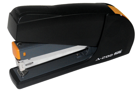 Picture of Plastic Power Saving Full Strip Stapler A-200 Blac