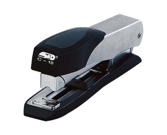 Picture of Metal Deluxe Front-Loading Full Strip Stapler C15