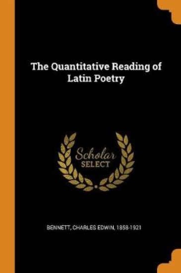 Picture of The Quantitative Reading of Latin Poetry