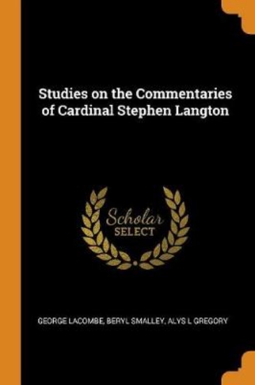 Picture of Studies on the Commentaries of Cardinal Stephen La