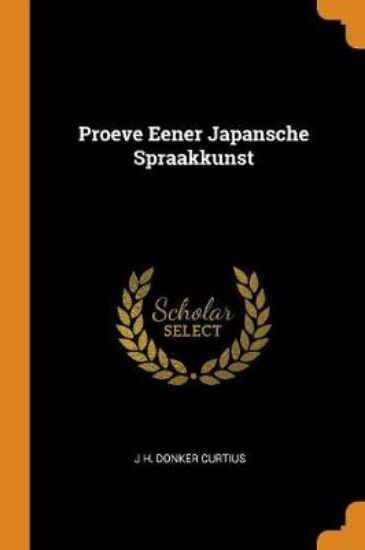 Picture of Proeve Eener Japansche Spraakkunst