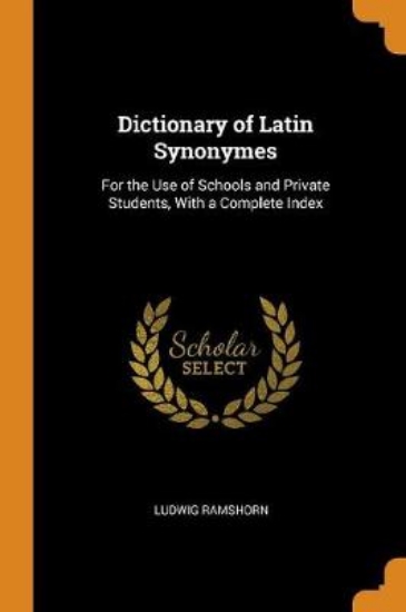 Picture of Dictionary of Latin Synonymes