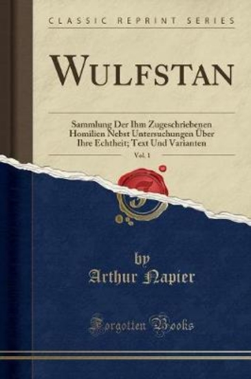 Picture of Wulfstan, Vol. 1