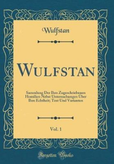 Picture of Wulfstan, Vol. 1