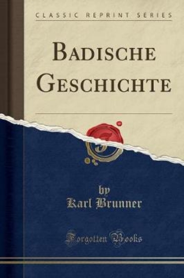 Picture of Badische Geschichte (Classic Reprint)