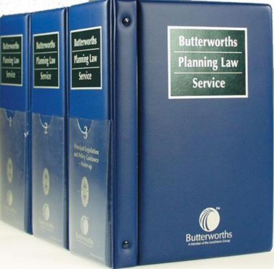 Picture of Butterworths Planning Law Service