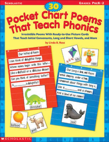 Picture of 30 Pocket Chart Poems That Teach Phonics