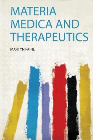 Picture of Materia Medica and Therapeutics