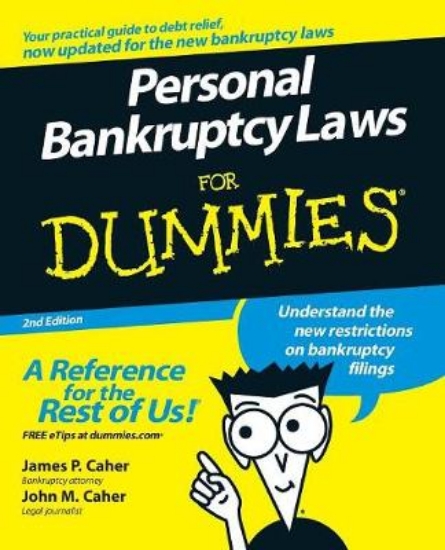 Picture of Personal Bankruptcy Laws For Dummies