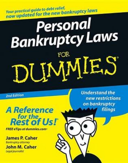 Picture of Personal Bankruptcy Laws For Dummies