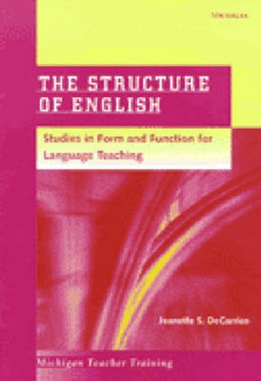 Picture of The Structure of English: Workbook