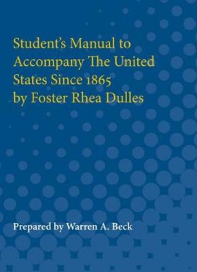 Picture of Student's Manual to Accompany The United States Si