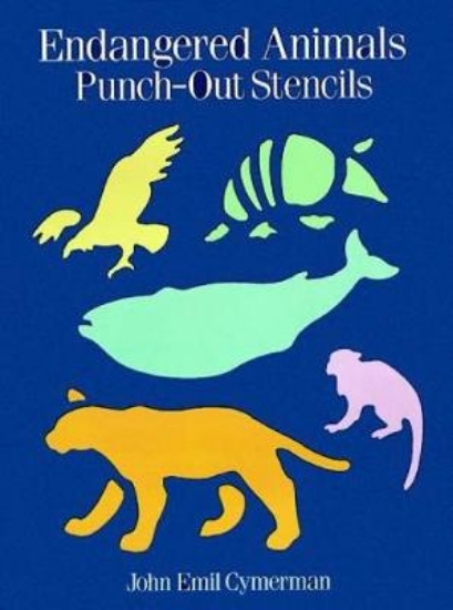 Picture of Endangered Animals Punch-out Stencils