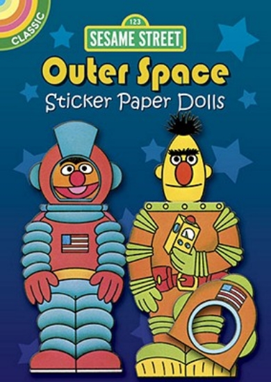 Picture of Sesame Street Outer Space Sticker Paper Dolls