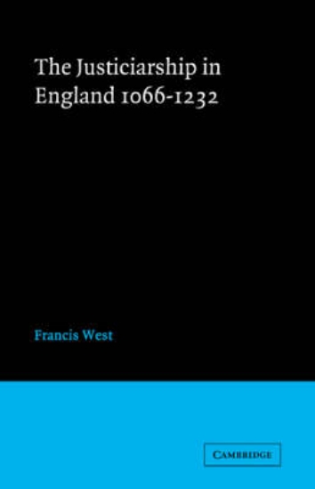 Picture of Justiceship England 1066-1232