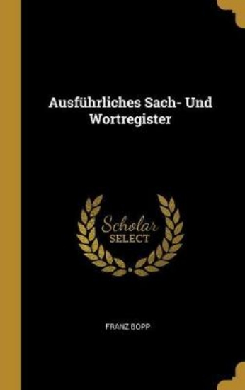 Picture of Ausfuhrliches Sach- Und Wortregister