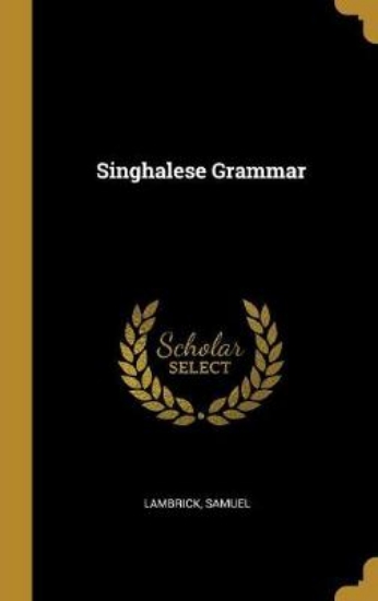 Picture of Singhalese Grammar