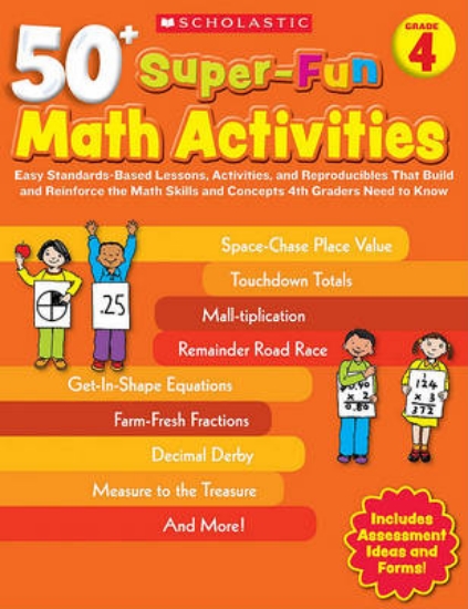 Picture of 50+ Super-Fun Math Activities, Grade 4