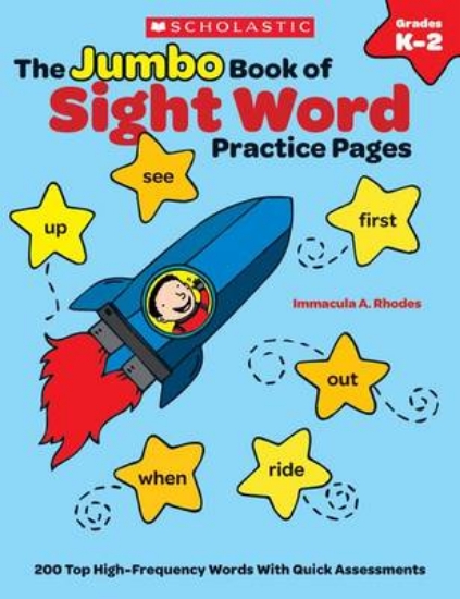 Picture of The Jumbo Book of Sight Word Practice Pages