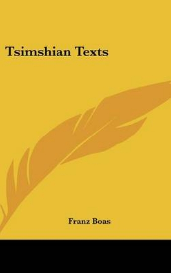 Picture of Tsimshian Texts