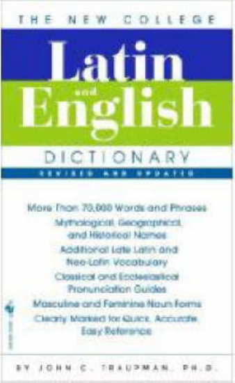 Picture of Bantam New College Latin & English Dict