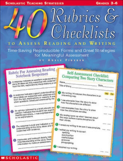 Picture of 40 Rubrics & Checklists to Assess Reading and Writ