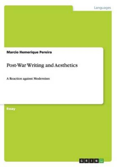 Picture of Post-War Writing and Aesthetics