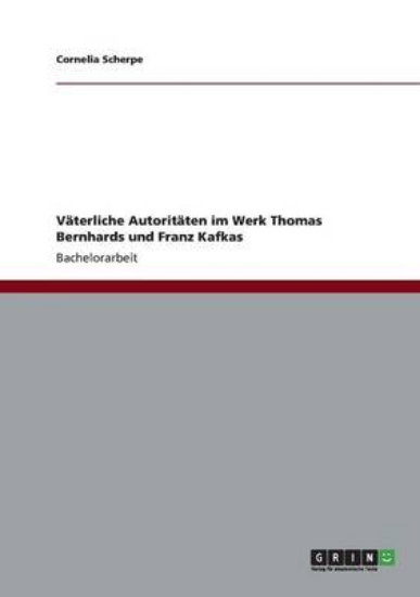 Picture of Vaterliche Autoritaten im Werk Thomas Bernhards un