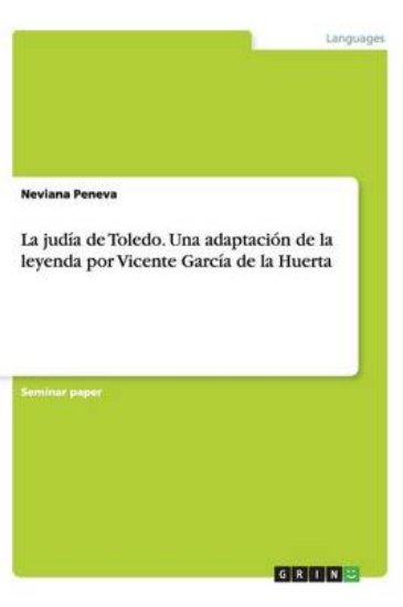 Picture of La judia de Toledo. Una adaptacion de la leyenda p