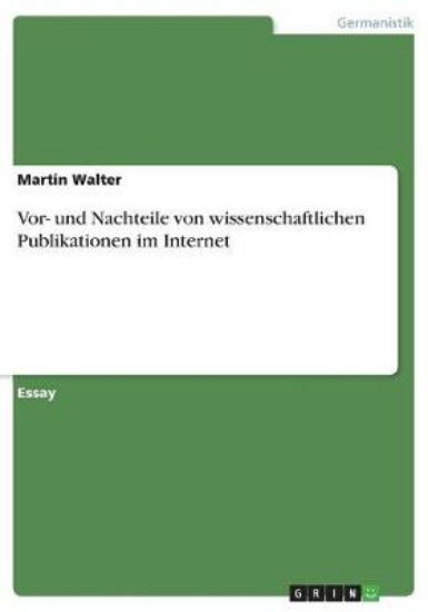 Picture of Vor- und Nachteile von wissenschaftlichen Publikat