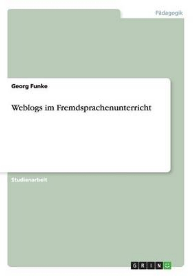 Picture of Weblogs Im Fremdsprachenunterricht