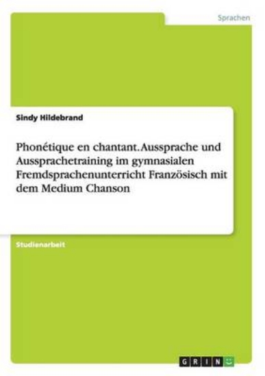 Picture of Phonetique en chantant. Aussprache und Aussprachet