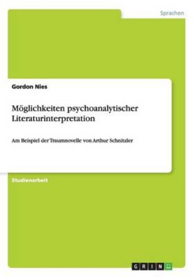 Picture of Moeglichkeiten psychoanalytischer Literaturinterpr