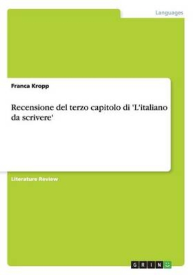 Picture of Recensione del terzo capitolo di 'L'italiano da sc