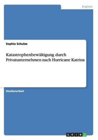 Picture of Katastrophenbewaltigung durch Privatunternehmen na