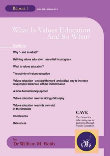 Picture of What is Values Education - and So What?