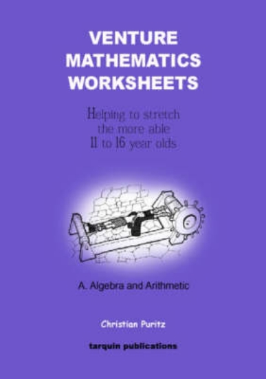 Picture of Venture Mathematics Worksheets: Algebra and Arithm