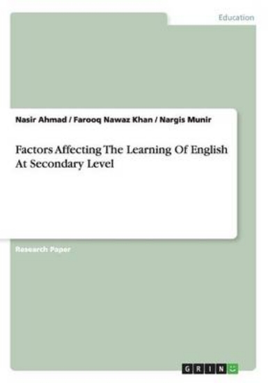 Picture of Factors Affecting The Learning Of English At Secon