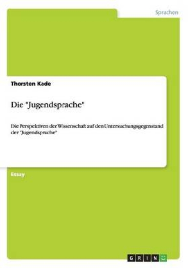 Picture of Die "Jugendsprache"