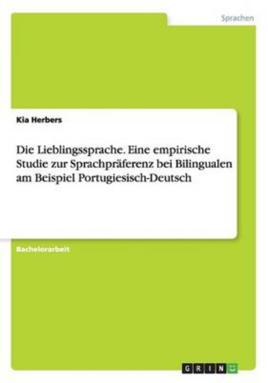 Picture of Die Lieblingssprache. Eine empirische Studie zur S