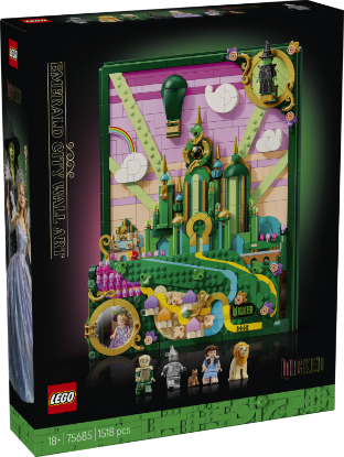 Picture of Lego Wicked Emerald City Wall Art