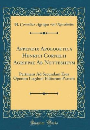 Picture of Appendix Apologetica Henrici Cornelii Agrippae AB