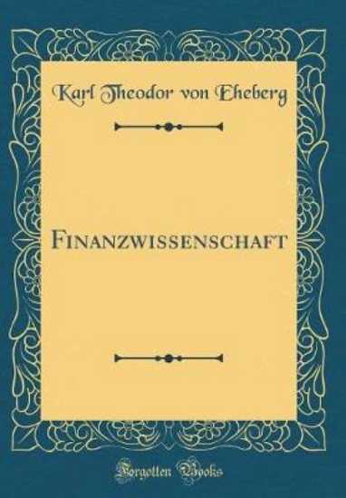 Picture of Finanzwissenschaft (Classic Reprint)